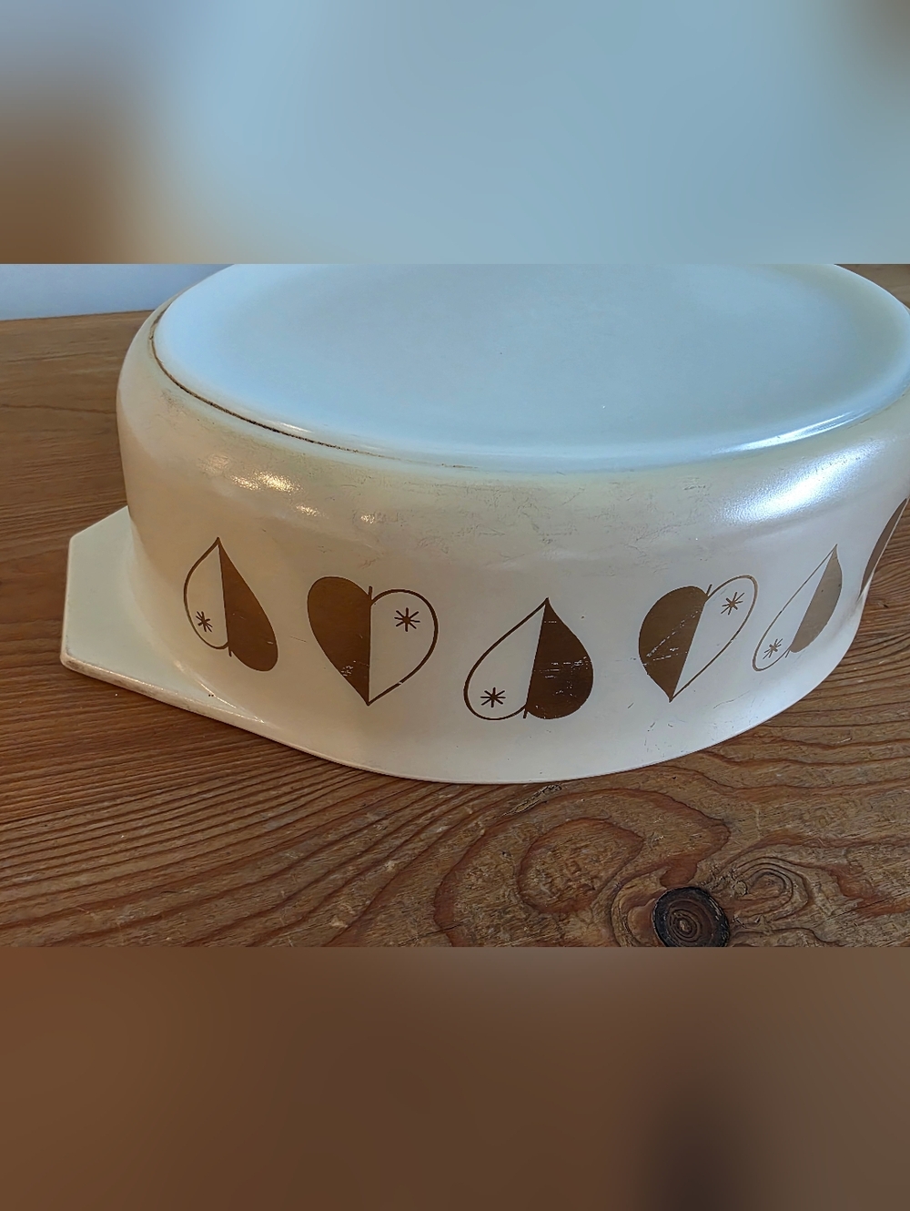 Vintage Pyrex Golden Hearts - Picture 4 of 8